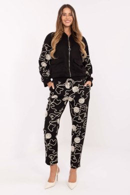 Spodnie Komplet Model IT-KMPL-21736.02P Black - Italy Moda - uniwersalny