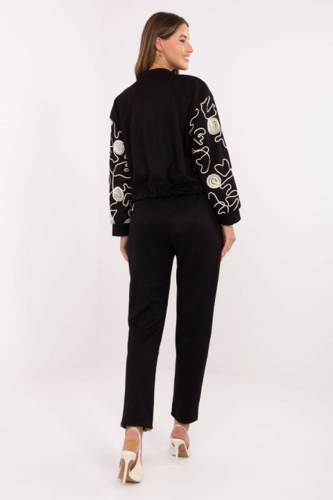 Spodnie Komplet Model IT-KMPL-21736.02P Black - Italy Moda - uniwersalny