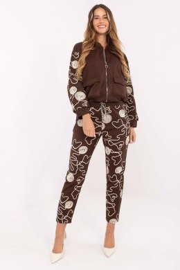 Spodnie Komplet Model IT-KMPL-21736.02P Brown - Italy Moda - uniwersalny
