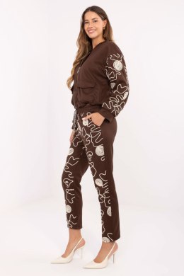 Spodnie Komplet Model IT-KMPL-21736.02P Brown - Italy Moda - uniwersalny