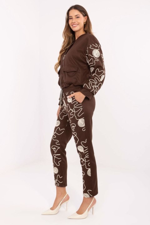 Spodnie Komplet Model IT-KMPL-21736.02P Brown - Italy Moda - uniwersalny