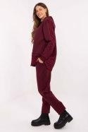Spodnie Komplet Model IT-KMPL-9860.61 Bordo - Italy Moda - uniwersalny