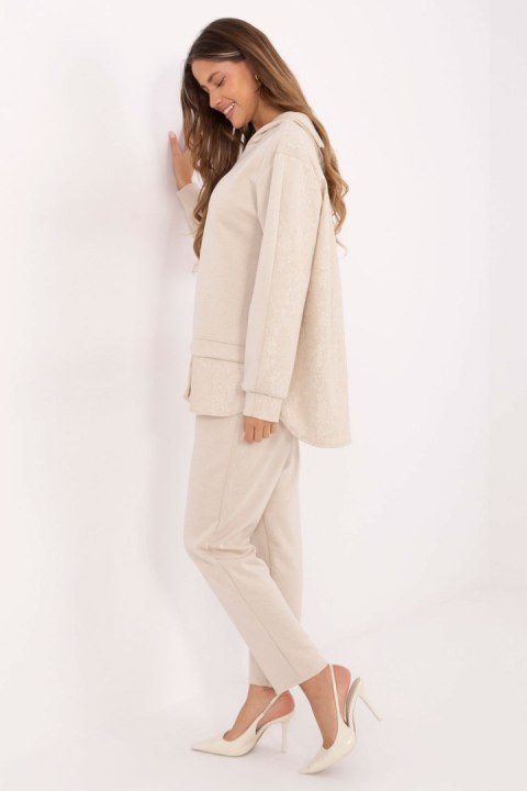 Spodnie Komplet Model IT-KMPL-9860.61 Light Beige - Italy Moda - uniwersalny