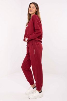 Spodnie Komplet Model RV-KMPL-A883.68 Bordo - Relevance - uniwersalny