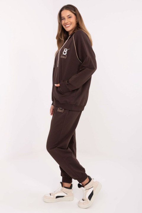 Spodnie Komplet Model RV-KMPL-A884.22 Dark Brown - Relevance - uniwersalny