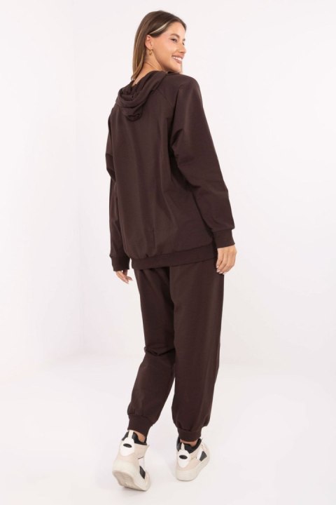 Spodnie Komplet Model RV-KMPL-A884.22 Dark Brown - Relevance - uniwersalny