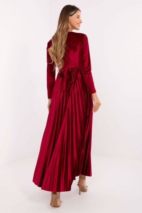 Sukienka Model IT-SK-16919.04P Bordo - Italy Moda - uniwersalny