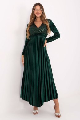 Sukienka Model IT-SK-16919.04P Dark Green - Italy Moda - uniwersalny