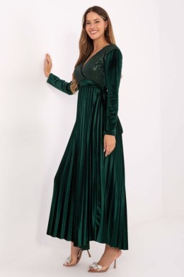 Sukienka Model IT-SK-16919.04P Dark Green - Italy Moda - uniwersalny