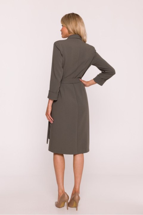 Sukienka Model S415 Khaki - Stylove - M