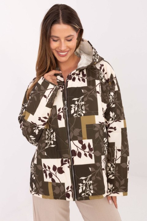 Kurtka Damska Model IT-KR-21685.23 Khaki - Italy Moda - uniwersalny