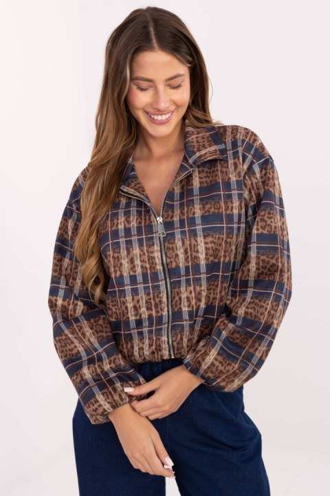 Kurtka Damska Model IT-KR-5773.23 Blue - Rue Paris - uniwersalny