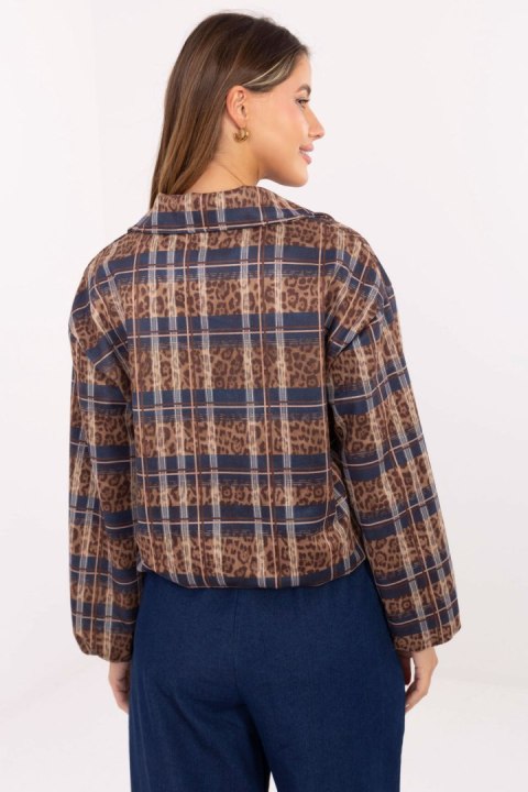 Kurtka Damska Model IT-KR-5773.23 Blue - Rue Paris - uniwersalny