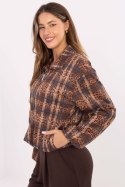 Kurtka Damska Model IT-KR-5773.23 Camel - Rue Paris - uniwersalny
