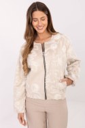 Kurtka Damska Model IT-KR-5776.66 Light Beige - Rue Paris - uniwersalny