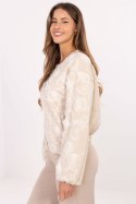 Kurtka Damska Model IT-KR-5776.66 Light Beige - Rue Paris - uniwersalny