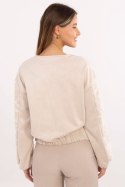 Kurtka Damska Model IT-KR-5776.66 Light Beige - Rue Paris - uniwersalny