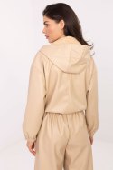 Kurtka Damska Model IT-KR-FL9729.15P Beige - Rue Paris - uniwersalny