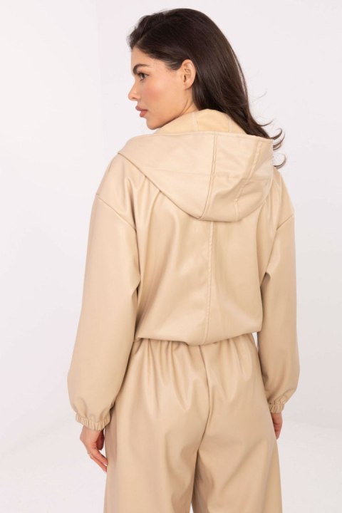 Kurtka Damska Model IT-KR-FL9729.15P Beige - Rue Paris - uniwersalny
