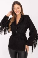 Marynarka Model IT-PL-5792.33 Black - Rue Paris - uniwersalny