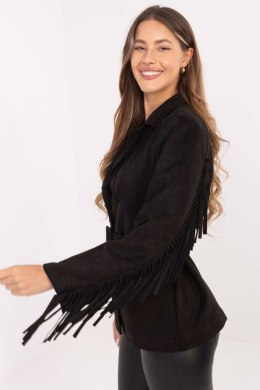 Marynarka Model IT-PL-5792.33 Black - Rue Paris - uniwersalny