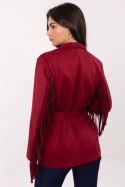Marynarka Model IT-PL-5792.33 Bordo - Rue Paris - uniwersalny
