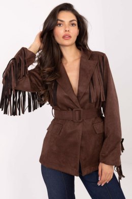 Marynarka Model IT-PL-5792.33 Brown - Rue Paris - uniwersalny