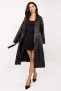 Płaszcz Damski Model IT-PL-A8393.81 Black - Rue Paris - uniwersalny