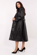 Płaszcz Damski Model IT-PL-A8393.81 Black - Rue Paris - uniwersalny
