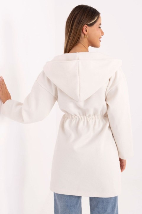Płaszcz Damski Model IT-PL-A9587.00 White - Rue Paris - uniwersalny
