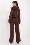 Spodnie Komplet Model IT-KMPL-21709.18 Brown - Rue Paris - uniwersalny