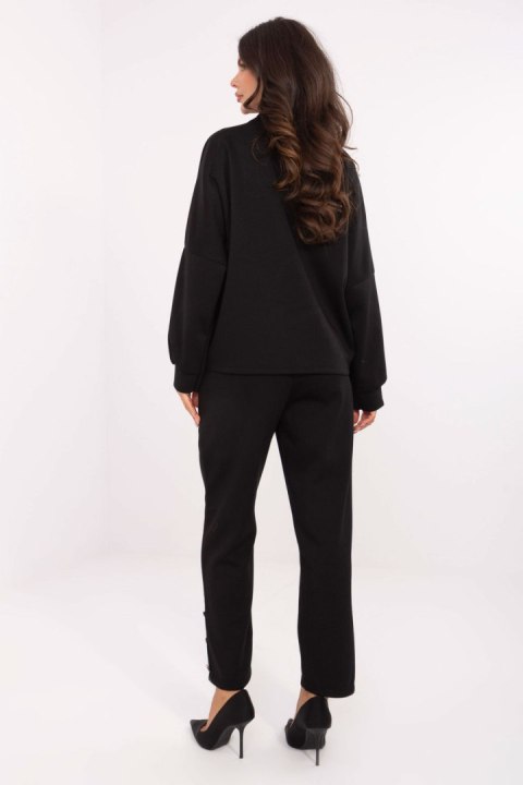 Spodnie Komplet Model IT-KMPL-9761.25 Black - Rue Paris - uniwersalny