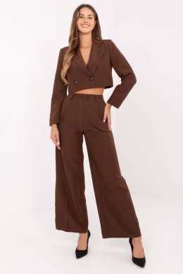 Spodnie Komplet Model IT-KMPL-FL9019.08P Brown - Rue Paris - S/M