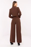 Spodnie Komplet Model IT-KMPL-FL9019.08P Brown - Rue Paris - S/M