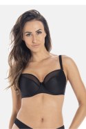 Biustonosz Soft Biustonosz Semi-Soft Model Half 2031 Black - Teyli - 80J