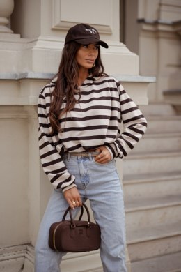 Bluza Damska Model Erith 379853062 Beige/Bordo - LaBalancia - uniwersalny