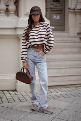 Bluza Damska Model Erith 379853062 Beige/Bordo - LaBalancia - uniwersalny