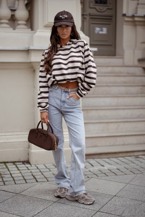 Bluza Damska Model Erith 379853062 Beige/Bordo - LaBalancia - uniwersalny