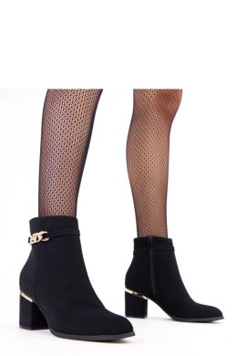 Botki Model Klares E8622 Black - Solea - 38