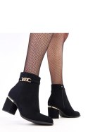 Botki Model Klares E8622 Black - Solea - 38