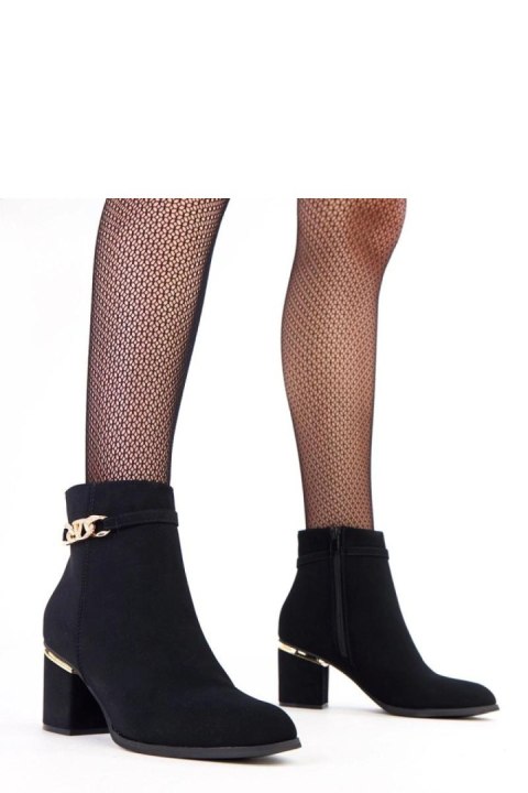 Botki Model Klares E8622 Black - Solea - 39