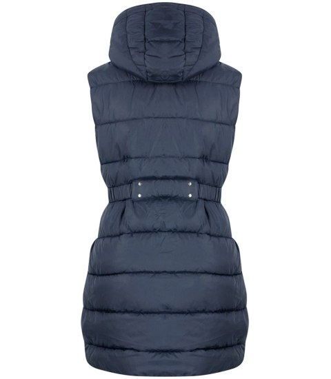 Damski bezrękawnik kamizelka plus size SUZAN (Granatowy)