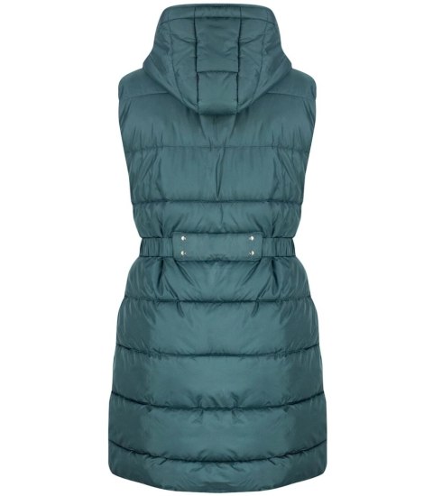 Damski bezrękawnik kamizelka plus size SUZAN (Zielony)