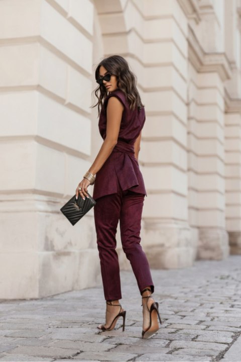 Kamizelka Model Ruby 387251143 Bordo - LaBalancia - s