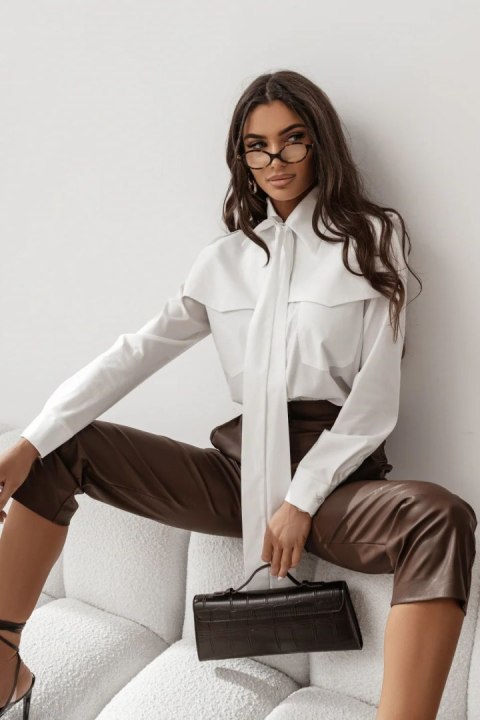 Koszula Damska Model Milo 404901472 Ecru - LaBalancia - L