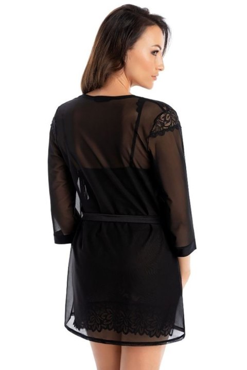 Szlafrok Model Sheery 2904 Black - Teyli - XXL