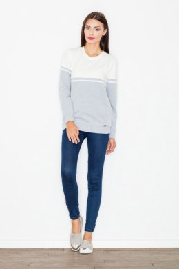Bluza Damska Model M511 Grey/Ecru - Figl - L