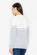 Bluza Damska Model M511 Grey/Ecru - Figl - L Bluza Damska Model M511 Grey/Ecru - Figl - L