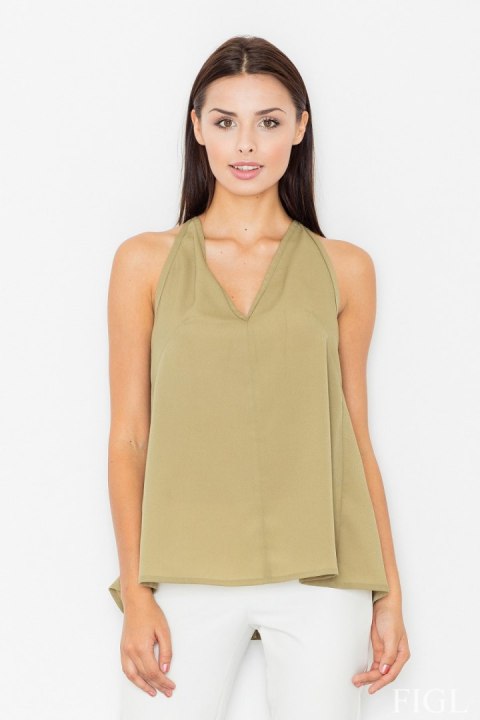 Bluzka Model M480 Green - Figl - XL Bluzka Model M480 Green - Figl - XL