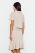 Bluzka Model M542 Beige - Figl - XL